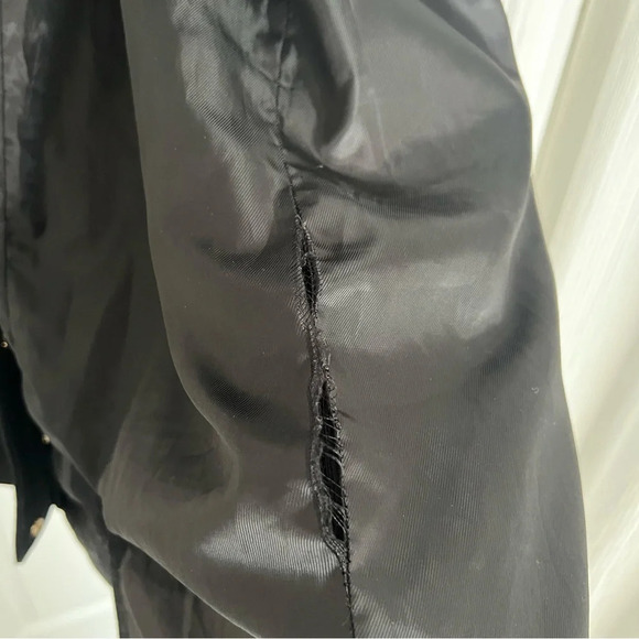 Vince Camuto Black Pea Coat size S - Picture 11 of 12
